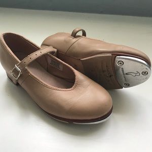 Bloch Tan Tap Shoes 12 1/2